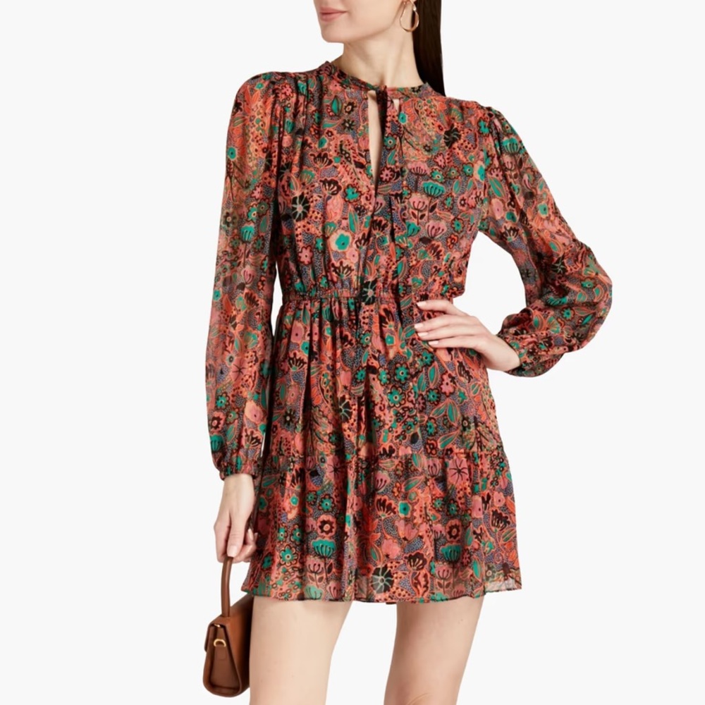 ALC Jolene Floral Mini Dress